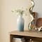 Glitzhome® Abstract Ombre Aqua Metal Floor Vases Set